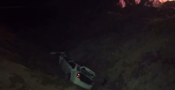 В Кашкадарье «Lacetti» на большой скорости упал с моста, водитель погиб на месте