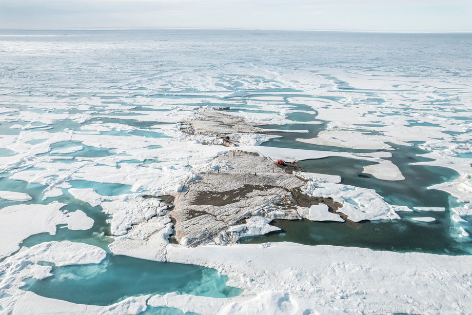 Олимлар Гренландия ва Канада ўртасида вужудга келаётган янги минтақани аниқладилар