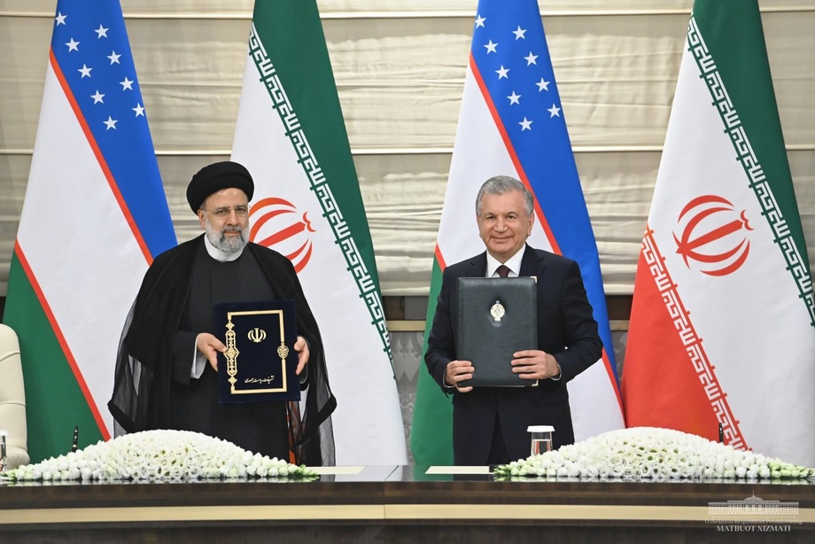 По итогам узбекско-иранских переговоров подписано 18 документов