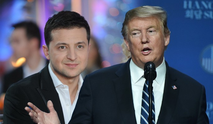 Трамп поздравил Зеленского с победой на выборах