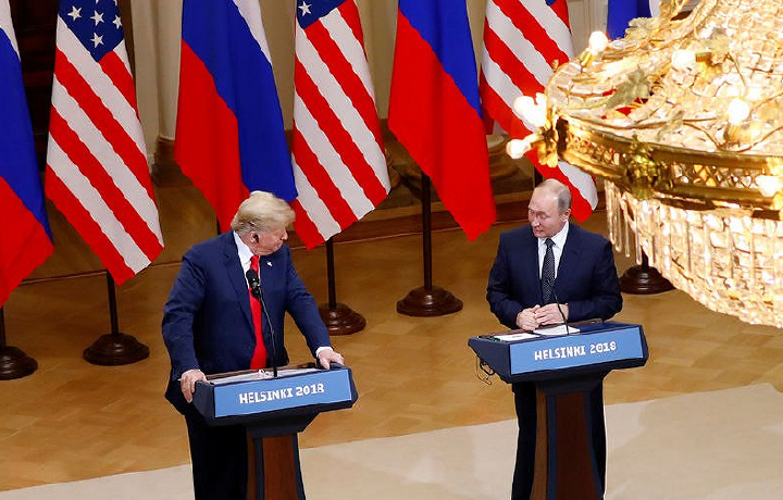 Путин нега Трампга ойнага қарашни тавсия қилди?