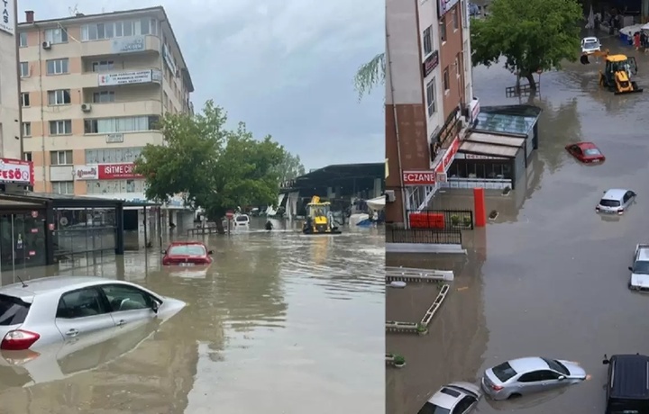 Анкара ушла под воду из-за ливня