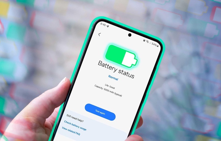 Как проверить состояние батареи на телефоне Samsung