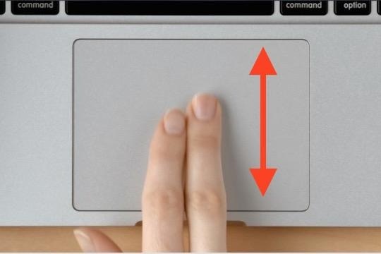 Как включить прокрутку двумя пальцами на ноутбуках Windows