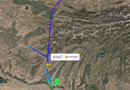 Тошкентдан Термизга учган самолёт яна йўналишини ўзгартирди