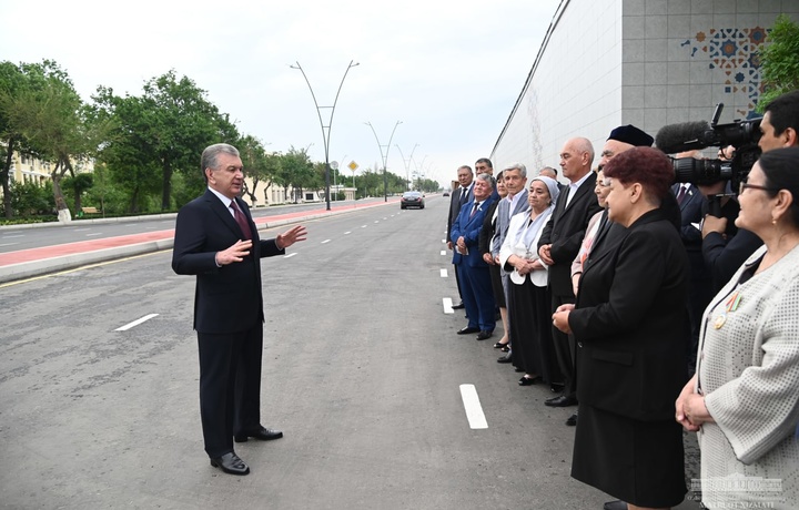 В Ташкенте открылись новые дорога и развязка (фото)