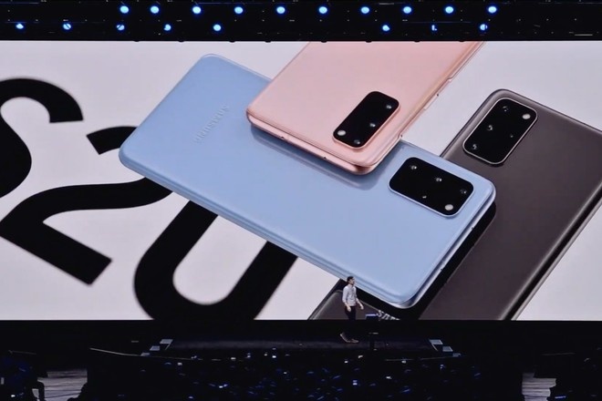 Samsung представила линейку смартфонов Galaxy S20