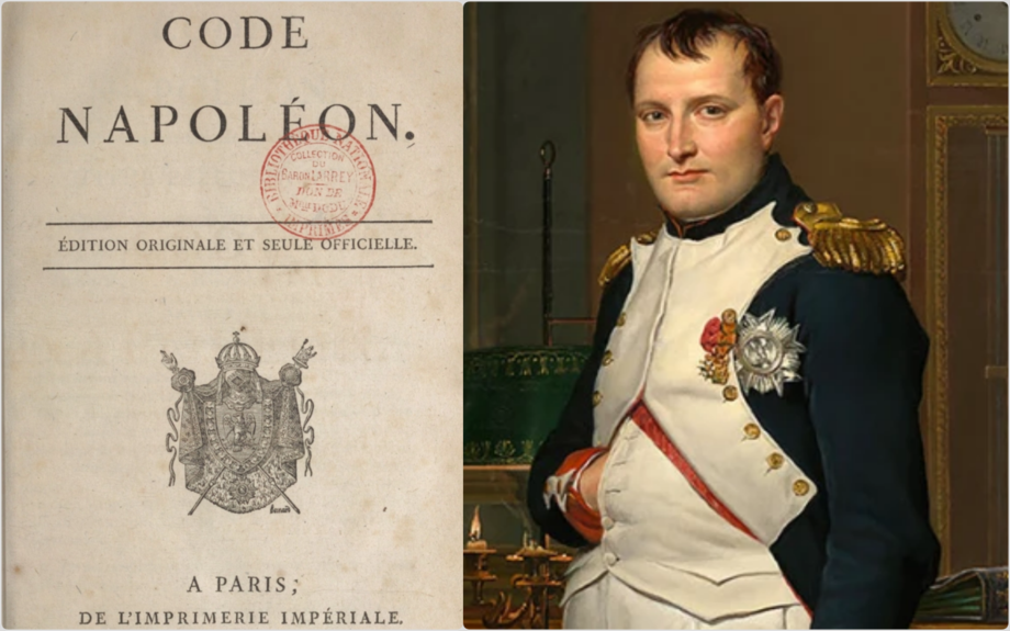 Наполеонга тегишли бўлган Фуқаролик кодекси нусхаси €395 мингга сотилди
