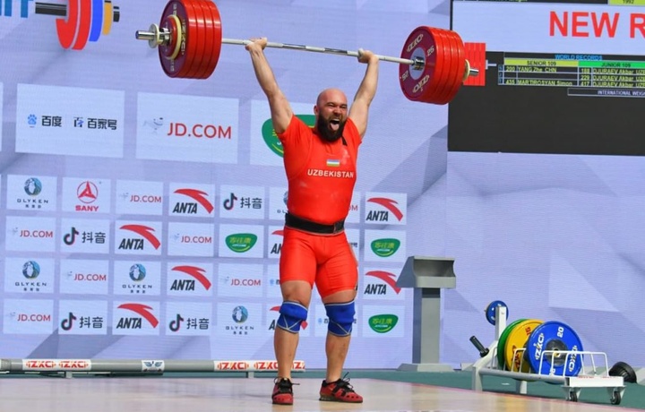 Ruslan Nurudinov yangi jahon rekordini o‘rnatdi