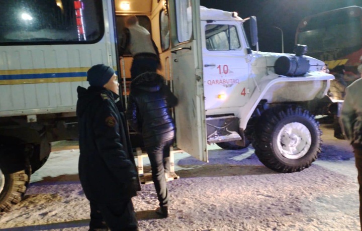 55 nafar o‘zbekistonlik Qozog‘istonda buzilib qolgan avtobusdan evakuatsiya qilindi