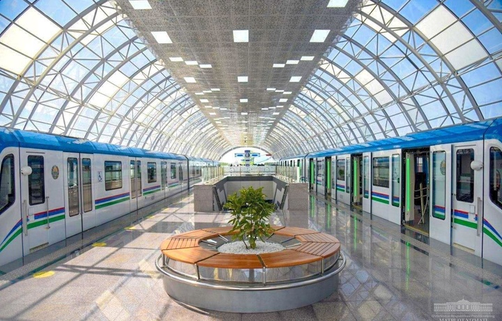 Bugundan Toshkent metrosining yerusti yo‘li ish boshladi