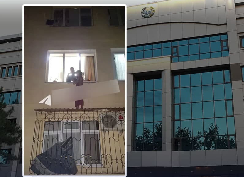 В Ташкенте женщина пыталась покончить жизнь самоубийством, спрыгнув со второго этажа