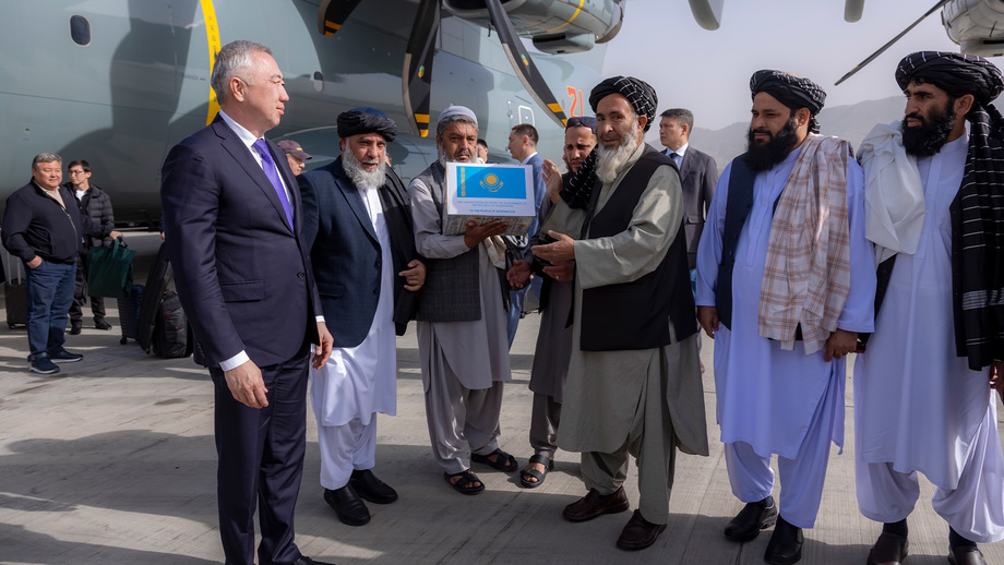 Qozog‘iston Afg‘onistonga insonparvarlik yordami yubordi