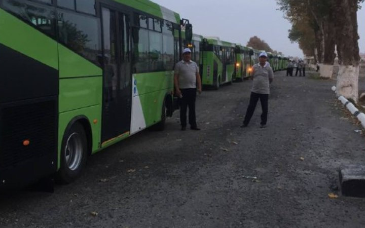 Тошкентга кондиционерли автобуслар келишни бошлади