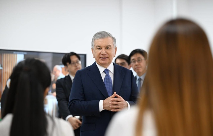 Президент Касбий кўникмалар марказини бориб кўрди