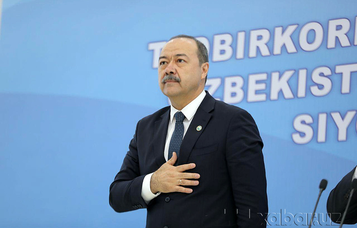 УзЛиДеП выдвинула кандидатуру Абдуллы Арипова на пост премьер-министра