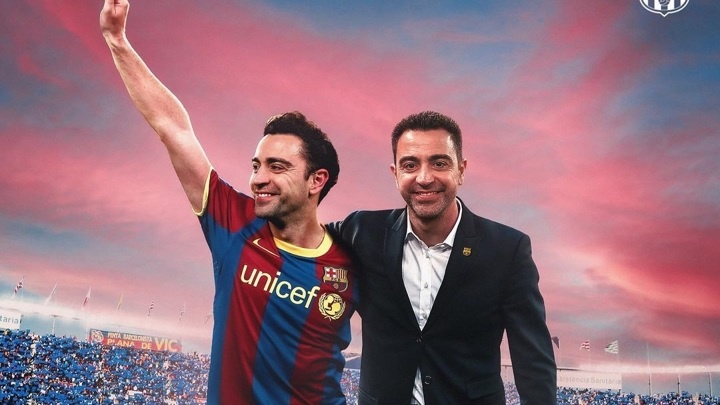 Rasman: Xavi — «Barselona» bosh murabbiyi
