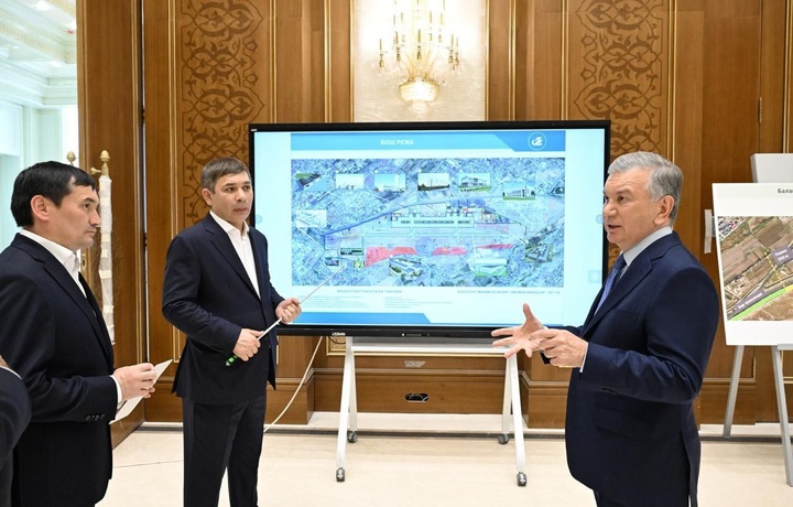 Президент «Тошкент-Шарқий» аэропорти қурилишини кўздан кечирди