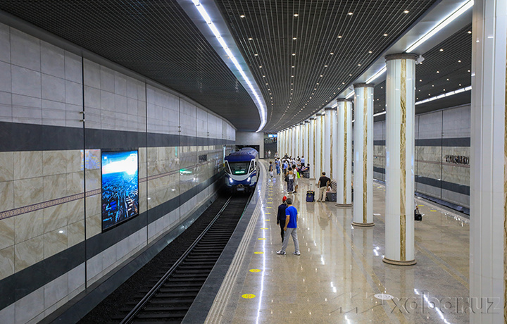 Toshkent metrosida poyezd nosozlik sabab to‘xtab qoldi