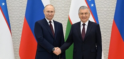 Шавкат Мирзиёев Путинни табриклади