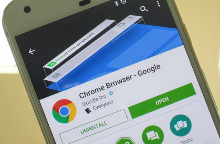 Как переместить адресную строку Chrome в нижнюю часть экрана на Android