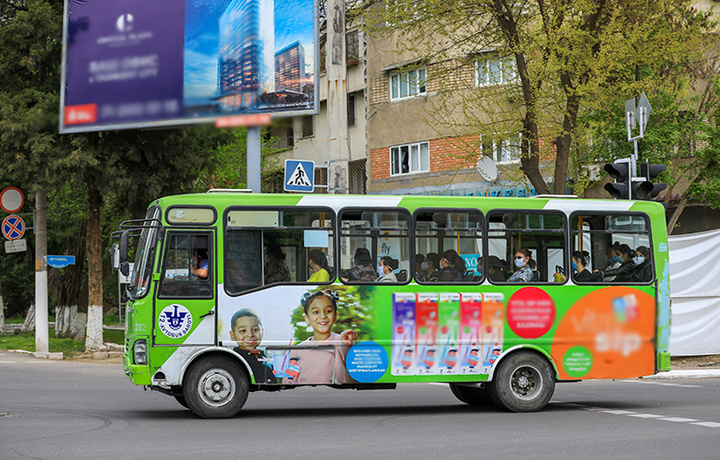 В Ташкенте перевернулся автобус, четверо пострадали