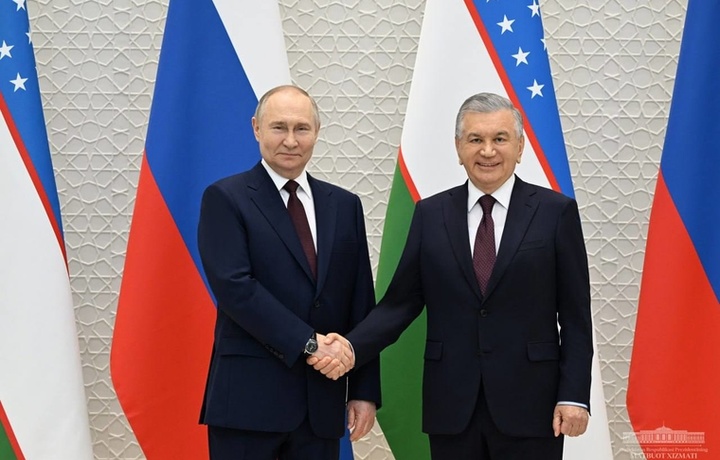 Shavkat Mirziyoyev Putinni tabrikladi