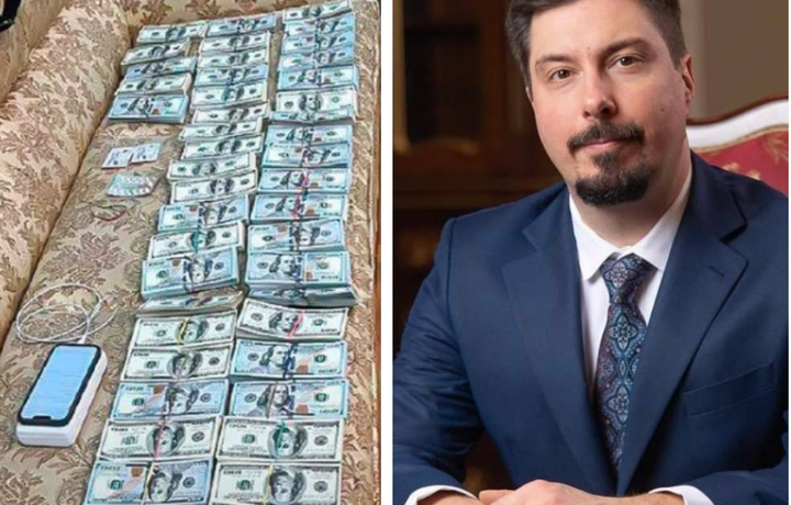 Украина Олий суди раҳбари қарийб 3 млн доллар пора билан қўлга тушди