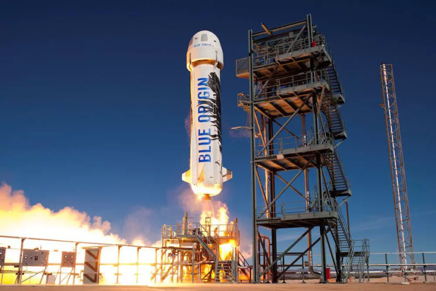 Blue Origin запустил в космос экипаж, впервые с 2022 года