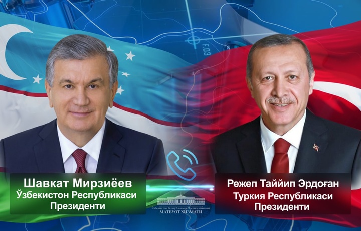 Президенты Узбекистана и Турции обсудили актуальные вопросы двусторонней и региональной повестки
