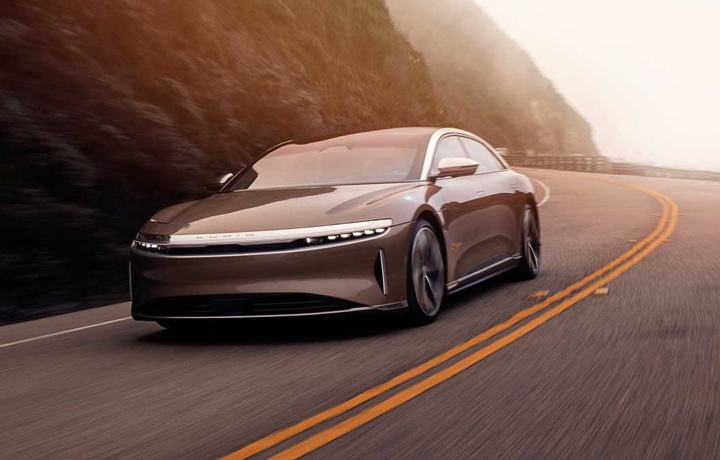 Lucid Motors представила самый мощный седан в мире