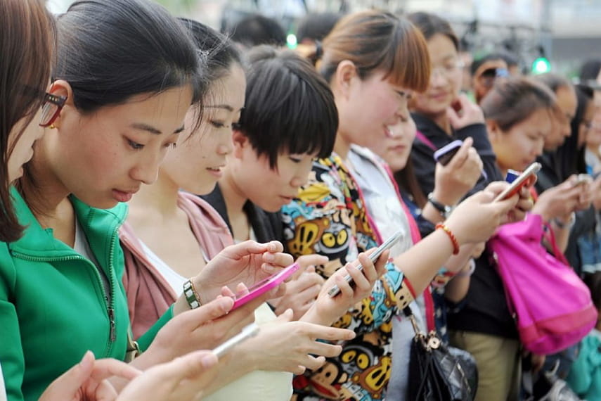 В Китае число интернет-пользователей достигло 854 млн человек