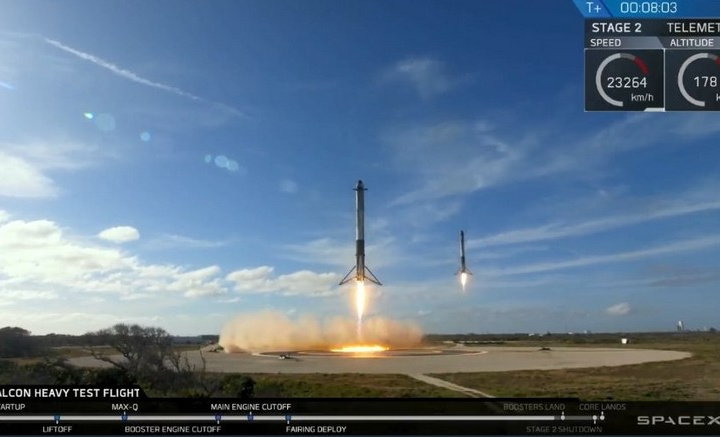 SpaceX успешно запустила Falcon Heavy. Почему это важно (видео)