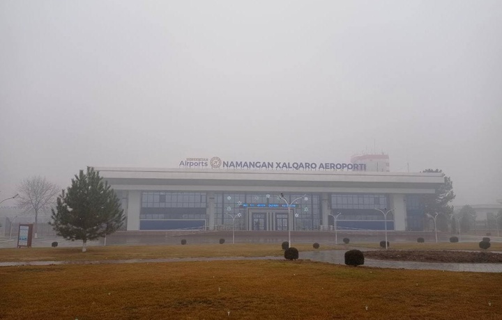 ​​Плохая погода ограничила работу аэропорта «Наманган»