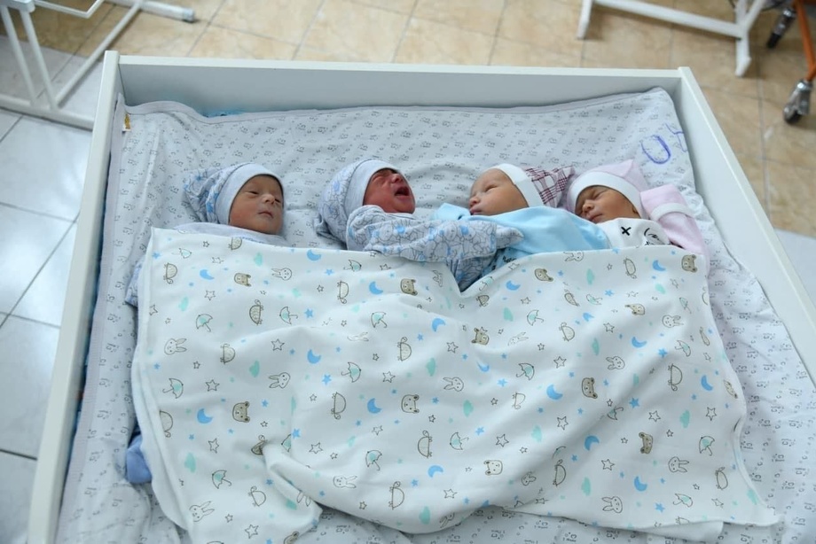 В Ташкенте родились четверо близнецов-мальчиков