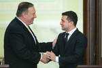 Майк Помпео и Владимир Зеленский
