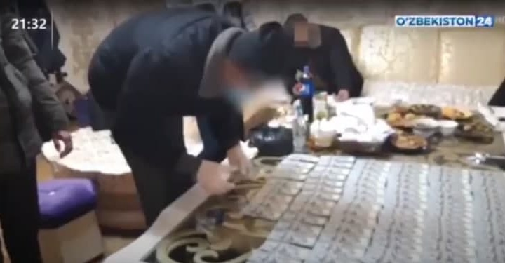 Andijonda viloyat IIB katta tergovchisi va hibsxona boshlig‘i pora bilan qo‘lga tushdi