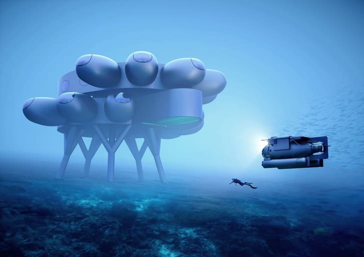 Внук Кусто построит подводный аналог МКС (фото)