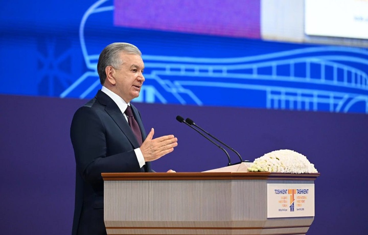 Шавкат Мирзиёев Тошкентдаги форумда Украина ва Фаластин масаласига тўхталди