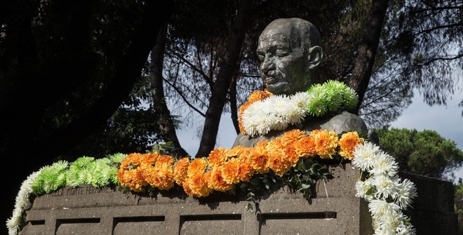 Прах Ганди украли в день празднования его 150-летия