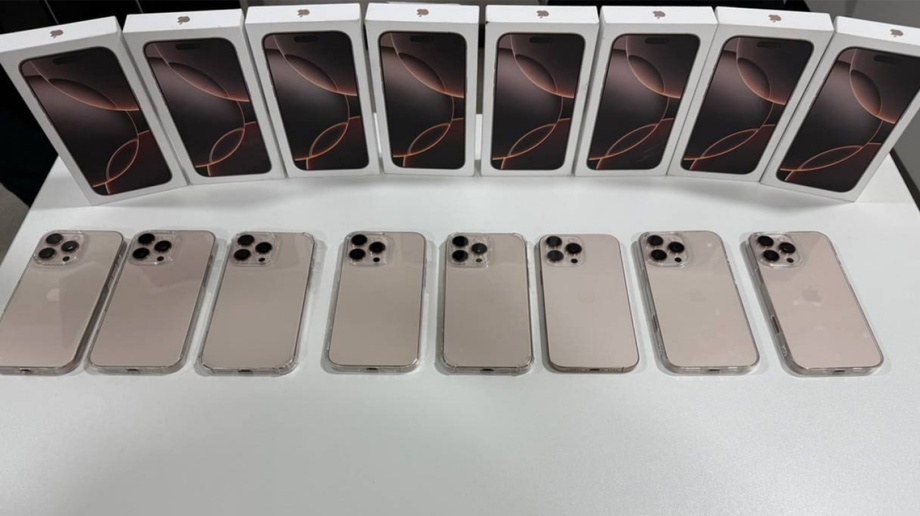 В аэропорту Ташкента пресечен незаконный ввоз телефонов iPhone 16 Pro Max на 250 млн сумов