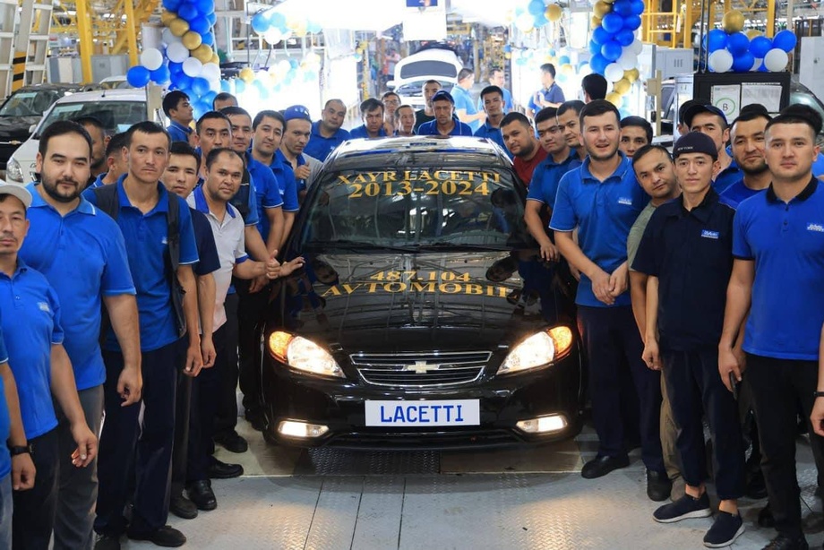 Тарихдаги сўнгги «Lacetti» заводдан чиқди