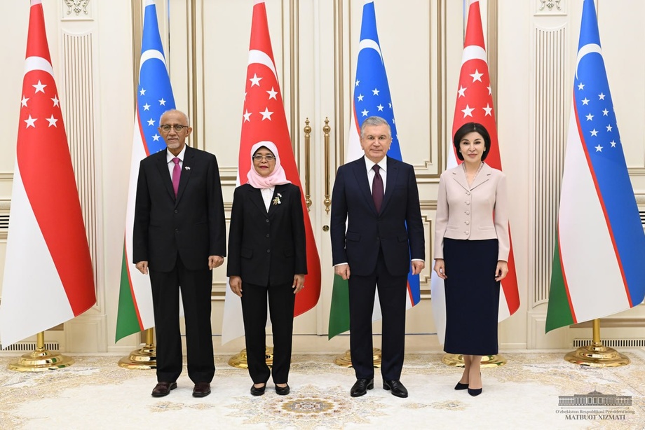 Между Узбекистаном и Сингапуром подписаны важные документы (фото)