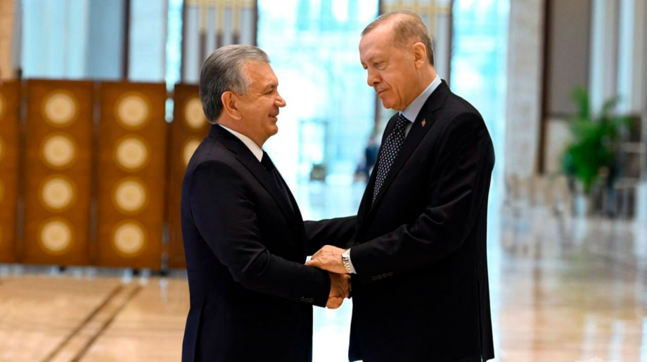 Shavkat Mirziyoyev Erdo‘g‘on bilan muloqot o‘tkazdi