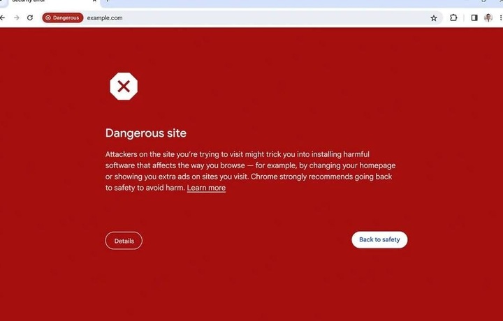 В Google Chrome будет определять опасные веб-сайты в режиме реального времени