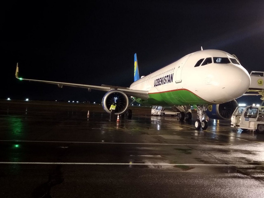 Второй Airbus А320neo «Узбекистон хаво йуллари» прибыл в Узбекистан (фото)