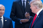 Президент РФ Владимир Путин и президент США Дональд Трамп
