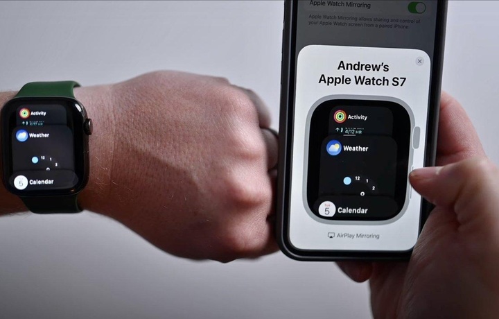 Как вывести экран Apple Watch на iPhone