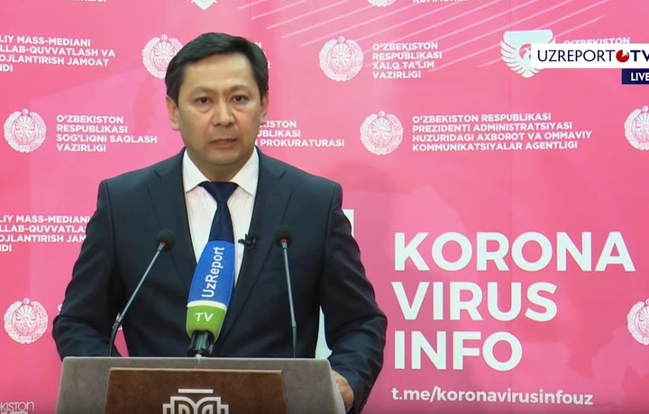 Bahrom Almatov: «Koronavirusga chalingan ilk bemorlar sog‘aymoqda» (video)