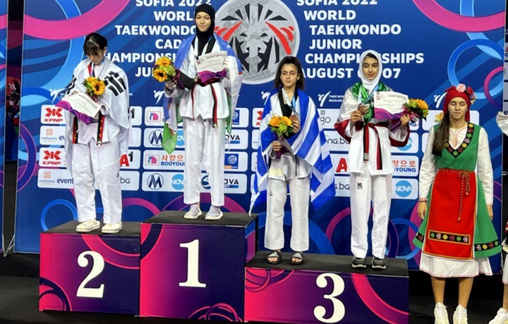 Ilk bor taekvondochi qizimiz jahon chempionligini qo‘lga kiritdi